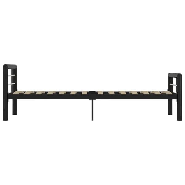Sengestel 90x200 cm metal sort og hvid - Sengestel - Sengeramme - Home & Living