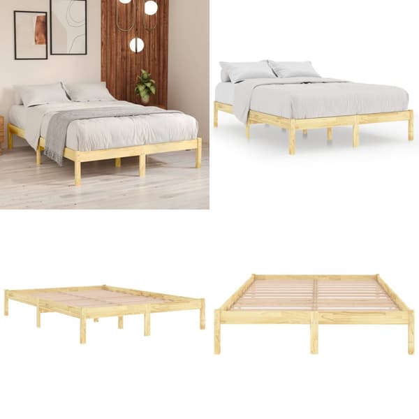 Sengeramme 120x190 cm massivt træ - Sengestel - Sengeramme - Home & Living