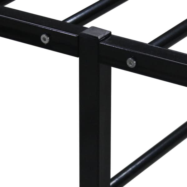 Sengestel 200x200 cm metal sort - Sengestel - Sengeramme - Home & Living