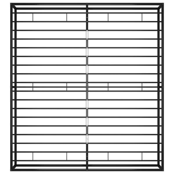 Sengestel 200x200 cm metal sort - Sengestel - Sengeramme - Home & Living