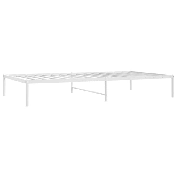 Sengeramme 75x190 cm metal hvid - Sengestel - Sengeramme - Home & Living