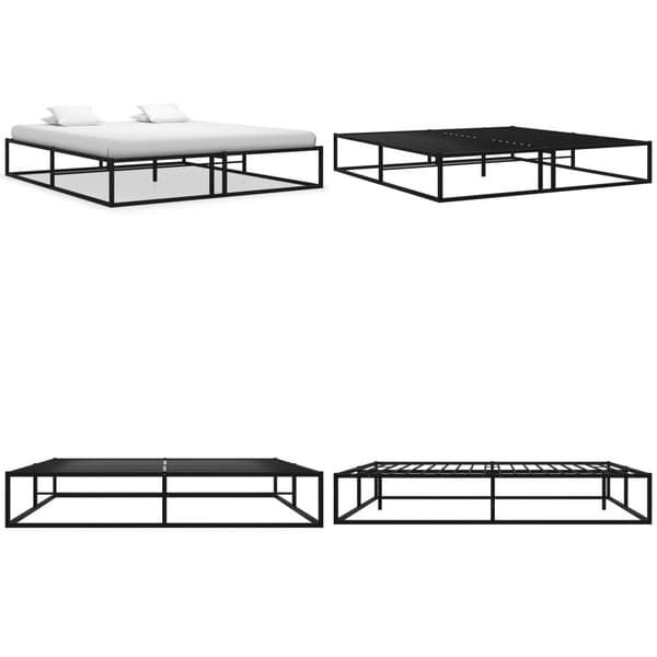 Sengestel 140x200 cm metal sort - Sengestel - Sengeramme - Home & Living