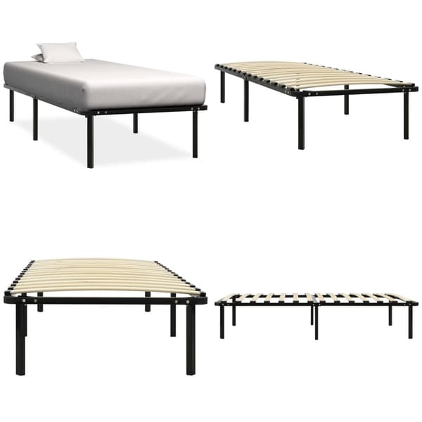 Sengestel 90x200 cm metal sort - Sengeramme - Sengerammer - Home & Living