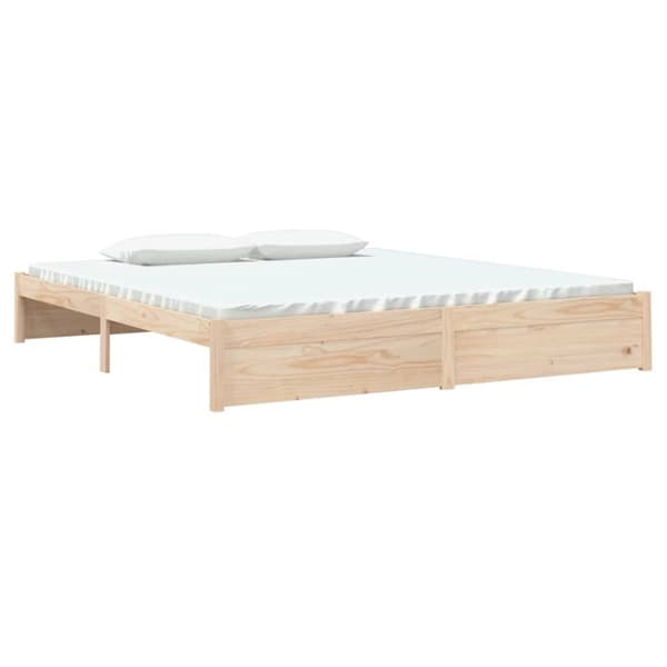 Sengeramme 180x200 cm massivt fyrretræ - Sengeramme - Sengerammer - Home & Living