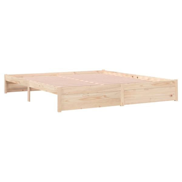 Sengeramme 180x200 cm massivt fyrretræ - Sengeramme - Sengerammer - Home & Living