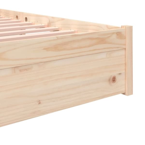 Sengeramme 180x200 cm massivt fyrretræ - Sengeramme - Sengerammer - Home & Living