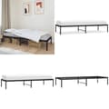 Miniatyrbillede 1 af 8: Sengeramme 75x190 cm metal sort - Sengestel - Sengeramme - Home & Living