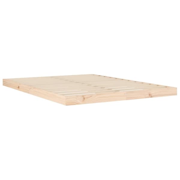 Sengeramme 140x190 cm massivt fyrretræ - Sengestel - Sengeramme - Home & Living