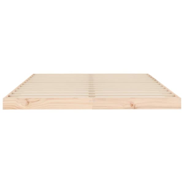 Sengeramme 140x190 cm massivt fyrretræ - Sengestel - Sengeramme - Home & Living