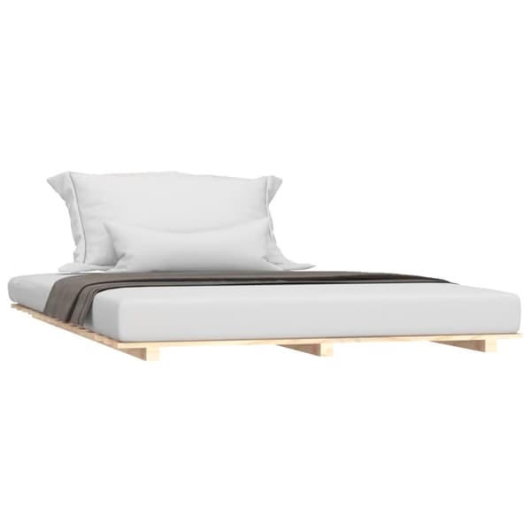 Sengeramme 150x200 cm massivt fyrretræ - Sengeramme - Sengerammer - Home & Living