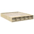 Miniatyrbilde 1 av 10: vidaXL Sengeramme sonoma eik 180x200 cm konstruert tre