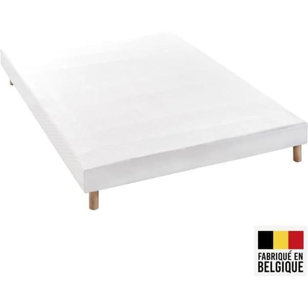 Madrass + resårsats 140 x 190 cm - 580 Pocketfjädrar - 7 komfortzoner - 24 cm - Balanserat - DEKO DREAM Avkoppling
