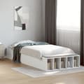 Miniatyrbilde 2 av 10: vidaXL Sengeramme hvit 90x190 cm konstruert tre