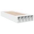 Miniatyrbilde 1 av 10: vidaXL Sengeramme hvit 90x190 cm konstruert tre