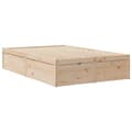 Pikkukuva 4 / 11: vidaXL Sänky patjalla 120x190 cm täysi mänty