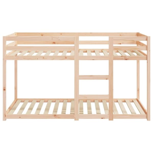 vidaXL køjeseng 90x190 cm massivt fyrretræ