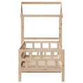 Miniatyrbilde 6 av 11: vidaXL Dagseng med tak 90x190 cm heltre furu