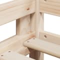 Pikkukuva 9 / 11: vidaXL Parvisänky tikkailla ja katoksella 90x200 cm täysi mänty