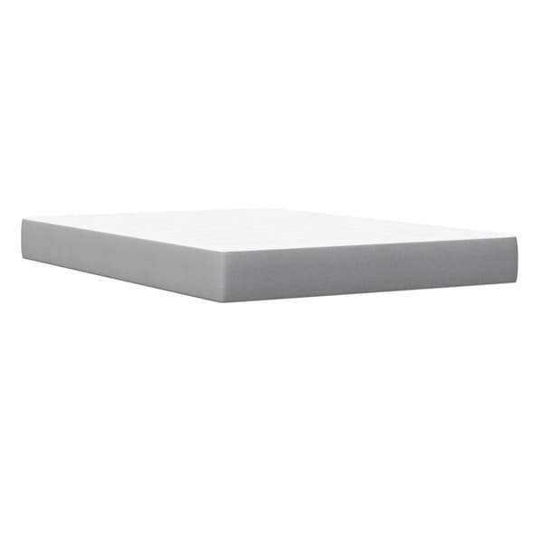 vidaXL Seng med skuffer og madrass hvit 120x190 cm heltre furu