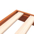 Miniatyrbilde 7 av 10: vidaXL Sengeramme brun 90x200 cm heltre furu