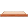 Miniatyrbilde 4 av 10: vidaXL Sengeramme brun 120x200 cm heltre furu