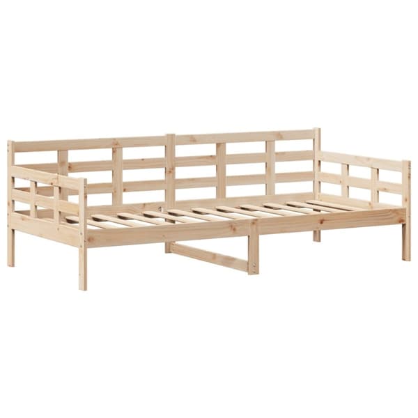 vidaXL Dagseng med tak 90x200 cm heltre furu