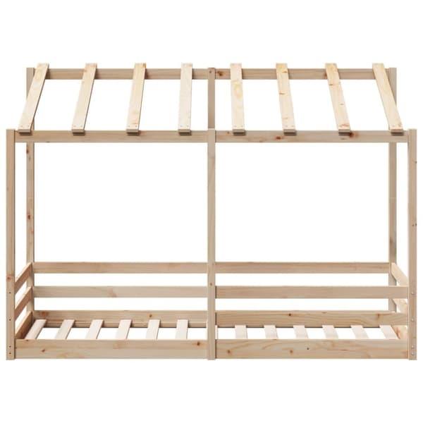 vidaXL husseng til børn 90x190 cm massivt fyrretræ