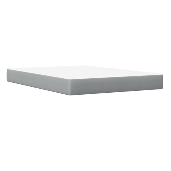vidaXL Seng med skuffer og madrass hvit 140x190 cm heltre furu
