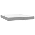 Miniatyrbilde 3 av 11: vidaXL Seng med madrass hvit 140x190 cm heltre furu