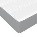 Miniatyrbilde 8 av 11: vidaXL Seng med madrass voksbrun 90x200 cm heltre furu