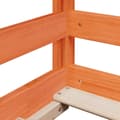 Pikkukuva 9 / 11: vidaXL Kerrossänky katolla vahanruskea 80x200 cm täysi mänty