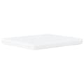 Miniatyrbillede 5 af 9: vidaXL Seng med madras 180x200 cm stof sort