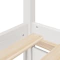Miniatyrbillede 7 af 10: vidaXL sengeramme uden madras 120x200 cm massivt fyrretræ hvid