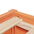 Miniatyrbilde 6 av 9: vidaXL Sengeramme uten madrass voksbrun 75x190 cm heltre furu