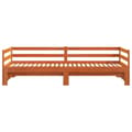 Miniatyrbillede 6 af 11: vidaXL daybed med udtræk 80x200 cm massivt fyrretræ gyldenbrun