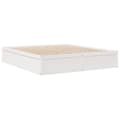 Miniatyrbilde 1 av 9: vidaXL Sengeramme uten madrass hvit 180x200 cm heltre furu