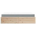 Miniatyrbilde 6 av 11: vidaXL Seng med madrass 120x200 cm heltre furu