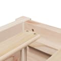 Miniatyrbilde 9 av 11: vidaXL Seng med madrass 120x200 cm heltre furu