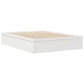 Miniatyrbilde 5 av 9: vidaXL Sengeramme uten madrass hvit 140x190 cm heltre furu