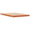 Miniatyrbilde 1 av 10: vidaXL Sengeramme brun 140x200 cm heltre furu