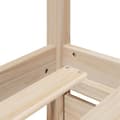 Miniatyrbilde 8 av 11: vidaXL Seng med skuffer og madrass 140x200 cm heltre furu