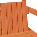 Miniatyrbilde 11 av 11: vidaXL Sett med seng og benk med tak voksbrun 90x200 cm heltre furu