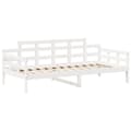 Pikkukuva 6 / 11: vidaXL Sohvasänky ja penkkisarja katoksella valkoinen 80x200 cm mänty