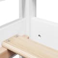 Miniatyrbilde 9 av 11: vidaXL Dagseng med tak hvit 90x190 cm heltre furu