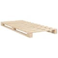 Miniatyrbilde 6 av 11: vidaXL Sengeramme med hodegavl 90x200 cm heltre furu