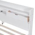 Miniatyrbillede 8 af 9: Med USB port & skuffer & opbevaringsskabe, Barneseng, Ungdomsseng, Multifunktionel seng, Stor opbevaringsplads, uden madras
