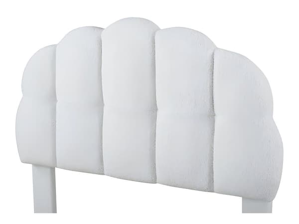 enkelsäng, barnsäng, ungdomssäng, stoppad säng, lamellram i trä, rund fleece
