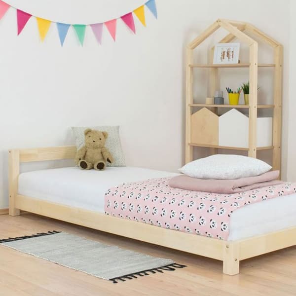 Säng i trä - Benlemi - DRÖMSTAD - Lackad - 90x200cm - 1 plats - Elegant design