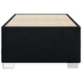 Miniatyrbillede 5 af 10: vidaXL sengeramme 100x200 cm stof sort