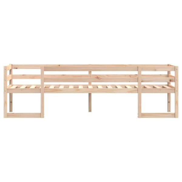 vidaXL sengeramme til juniorseng 80x200 cm massivt fyrretræ